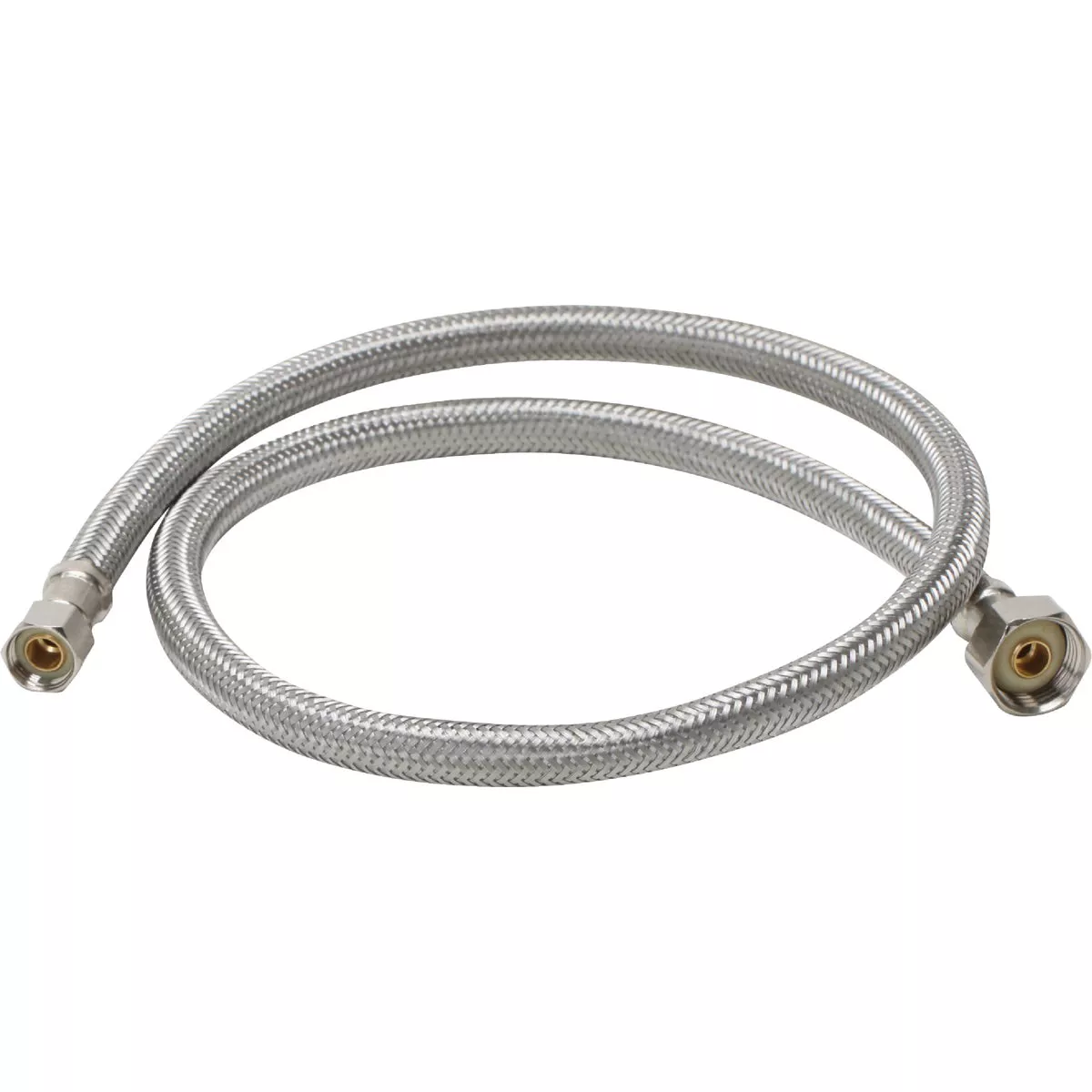 Fluidmaster 3/8 In. C x 1/2 In. FIP x 36 In. L Braided Stainless Steel Faucet Connector - photo 5