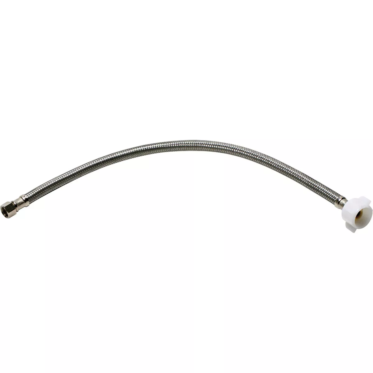 Fluidmaster 3/8 In. Comp x 7/8 In. Ballcock x 20 In. L Braided Stainless Steel Toilet Connector - photo 2