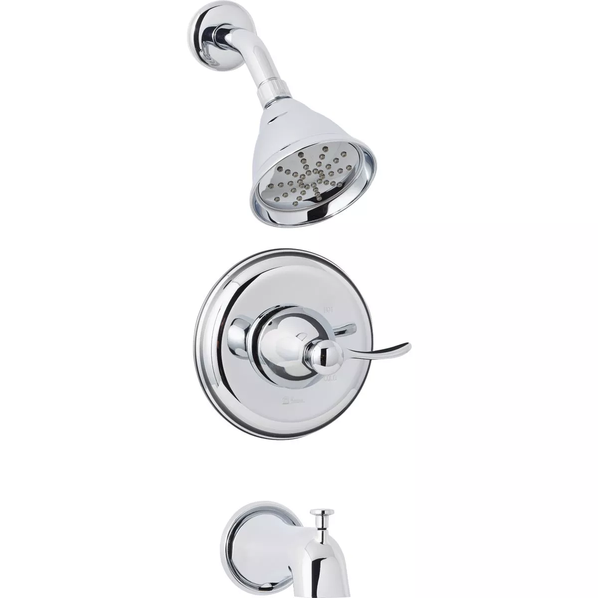 Home Impressions Polished Chrome Single-Handle Lever Tub & Shower Faucet