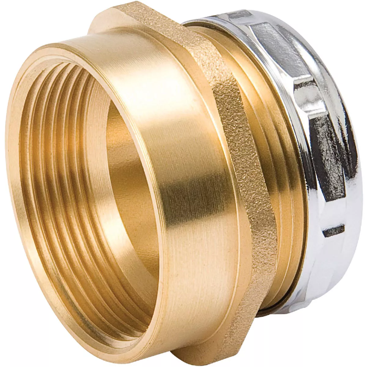 B&K 1-1/2 In. SLIP x 1-1/2 In. FIP Brass Trap Adapter
