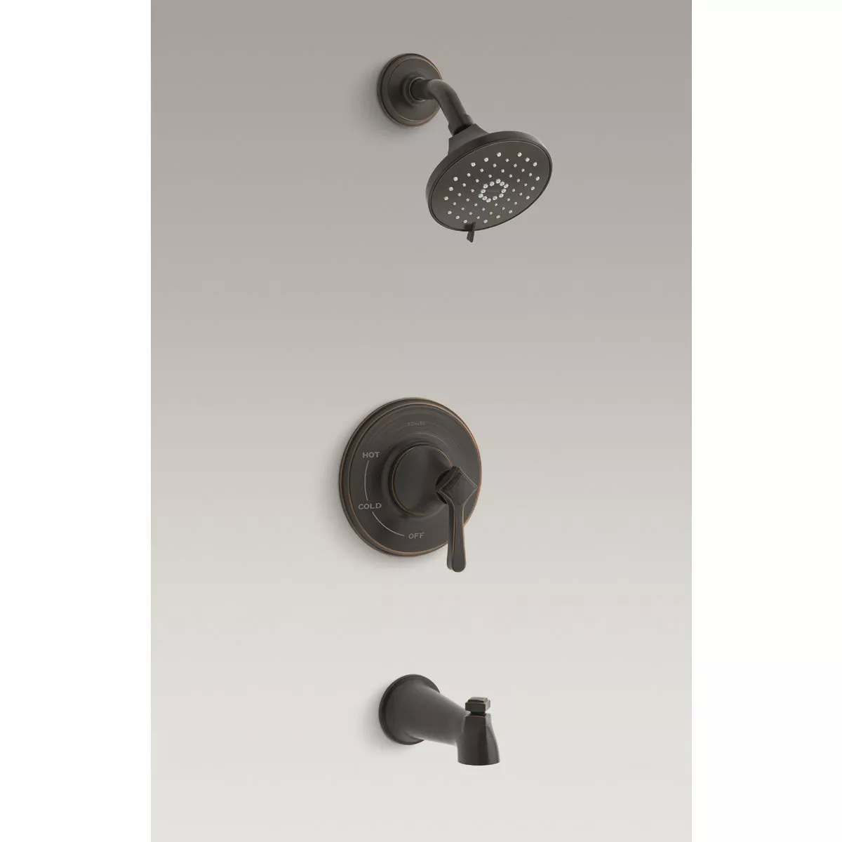 Kohler Georgeson Oil-Rubbed Bronze Single-Handle Water-Saving Tub & Shower Faucet - photo 2