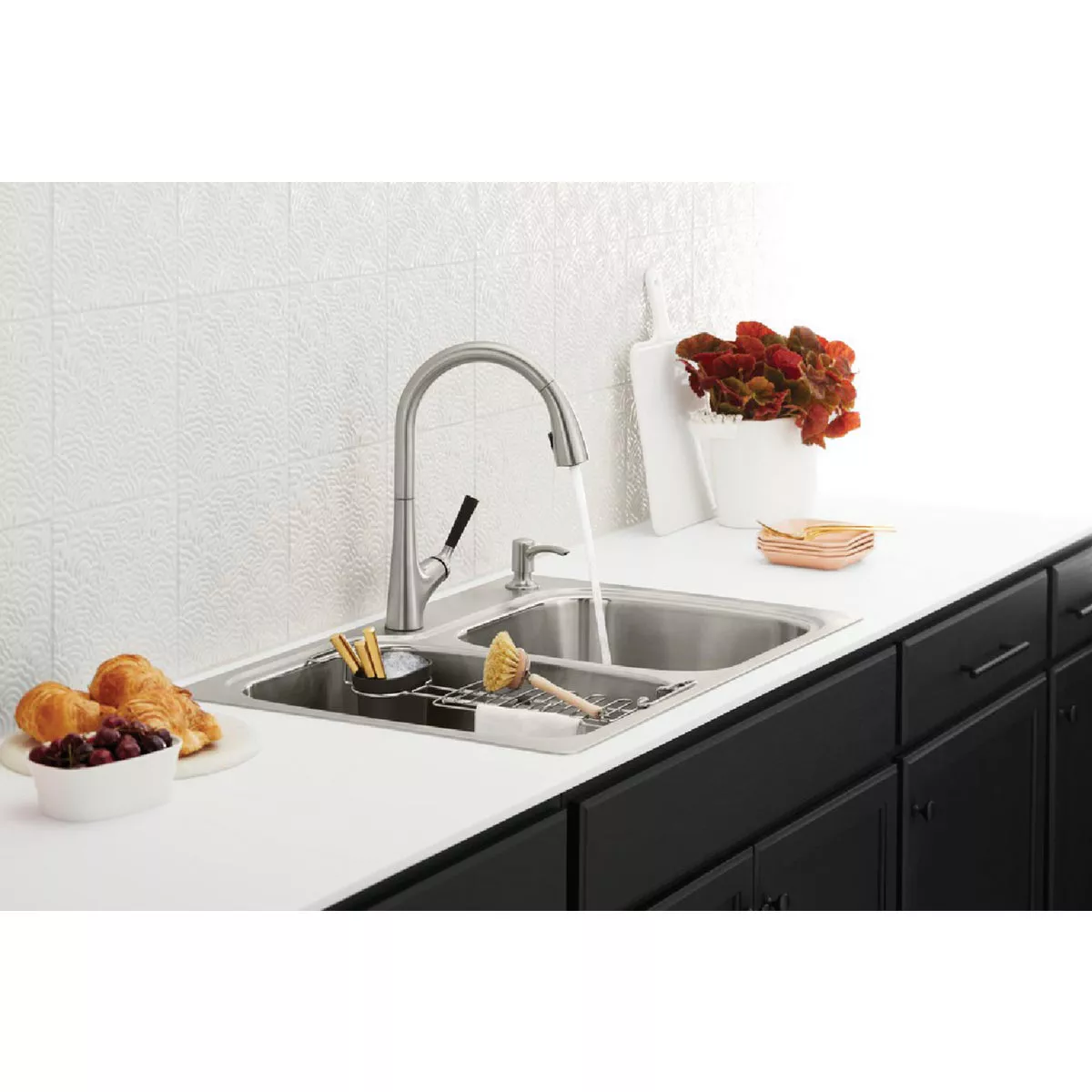 Kohler Malleco 1-Handle Lever Pull-Down Kitchen Faucet, Stainless - photo 9