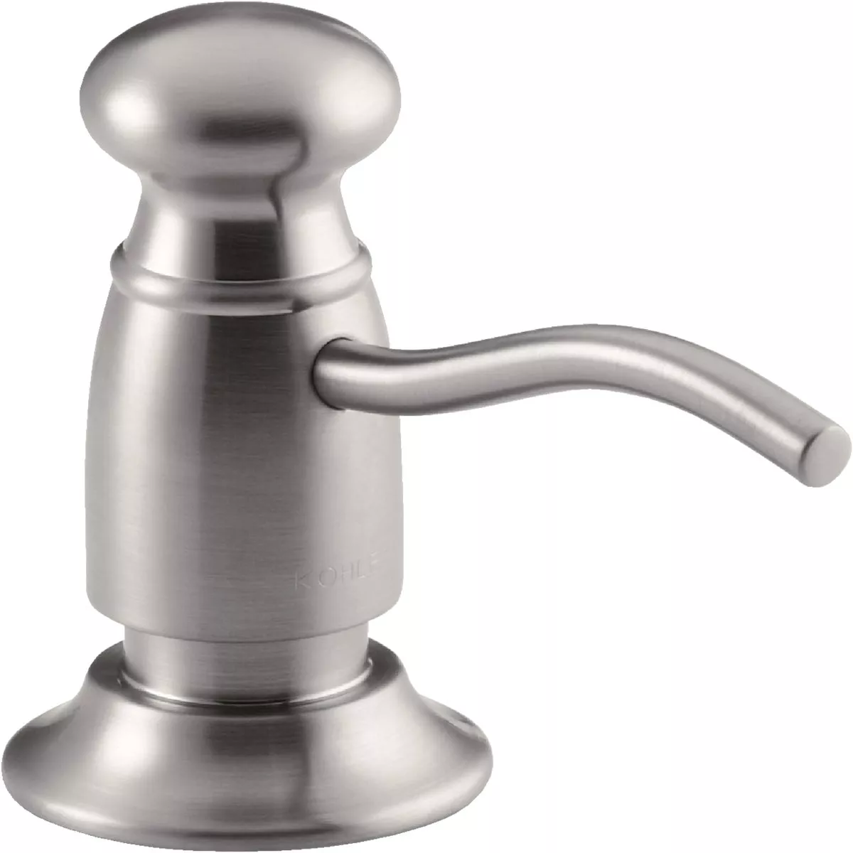 Kohler Lotion/Soap Dispenser with Traditional Design in Vibrant Stainless Finish