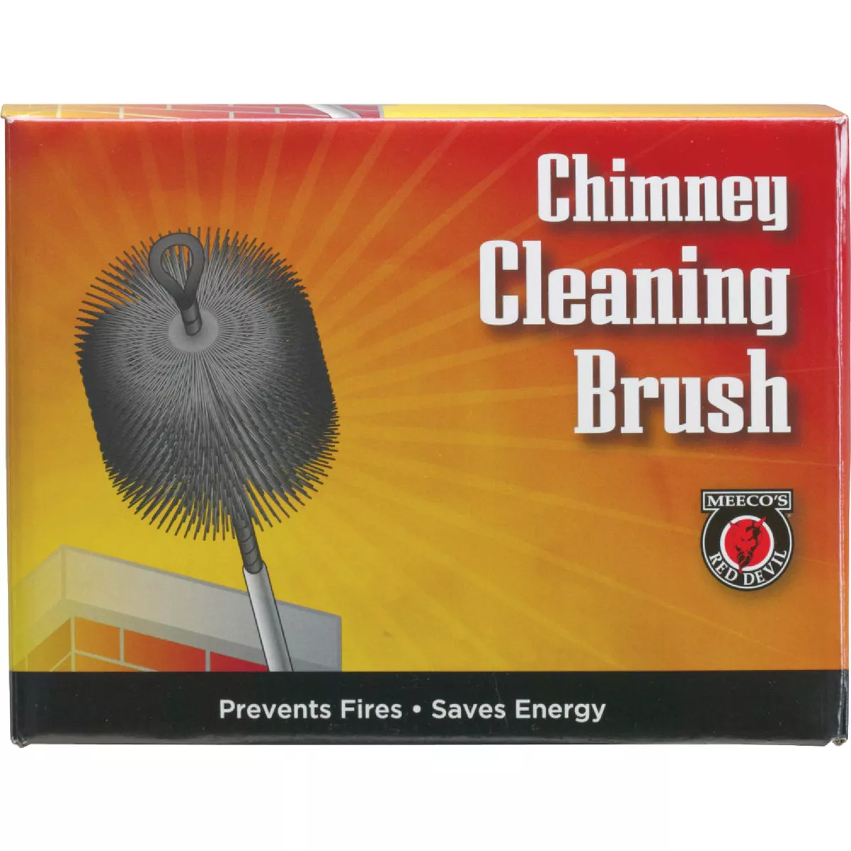 Meeco's Red Devil 6 In. Round Poly Chimney Brush - photo 2