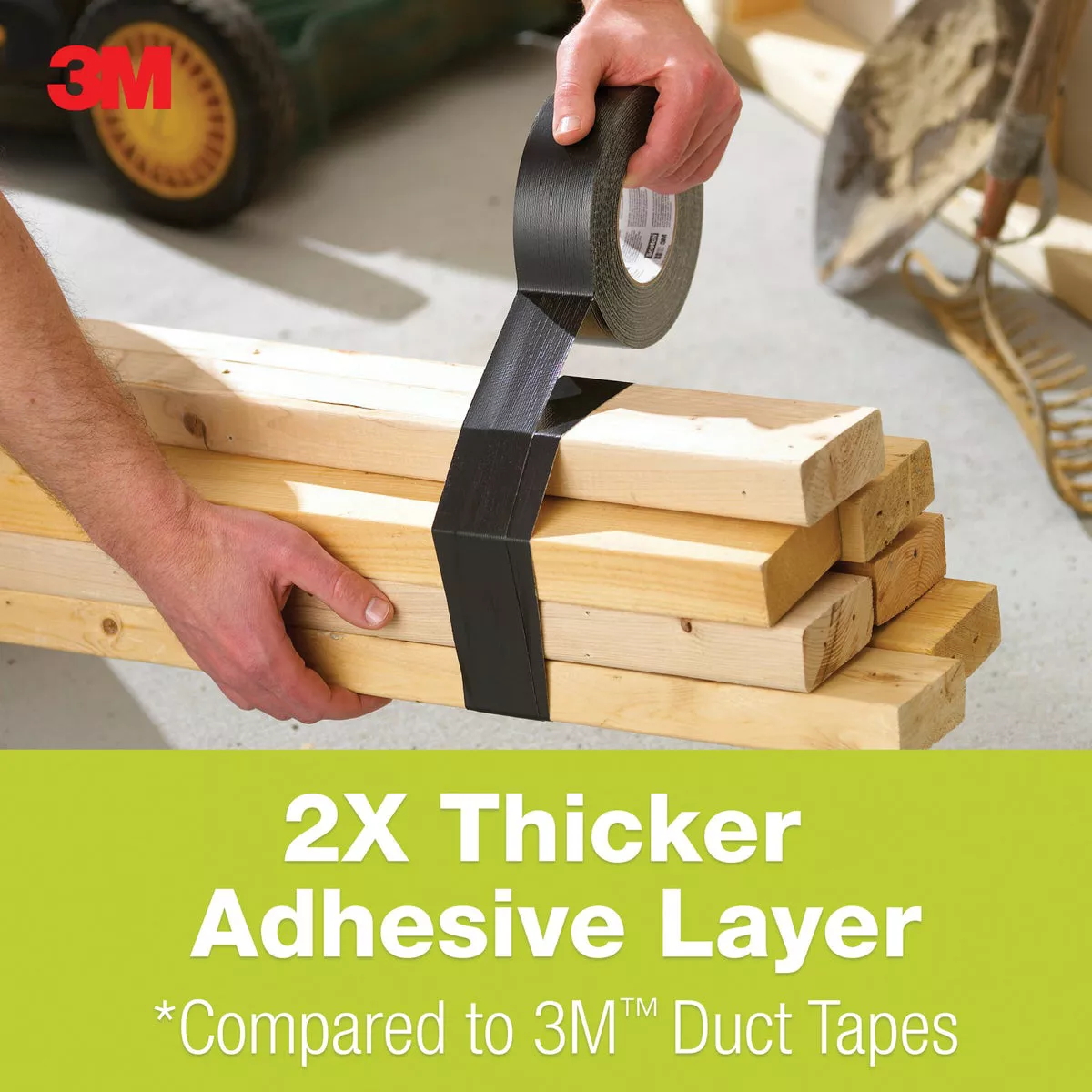 3M 1.88 In. x 30 Yd. Extreme Hold Duct Tape, Black - photo 6
