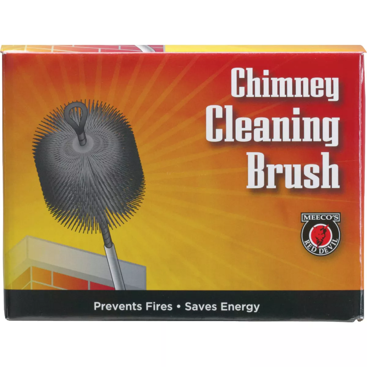 Meeco's Red Devil 8 In. Round Poly Chimney Brush - photo 2