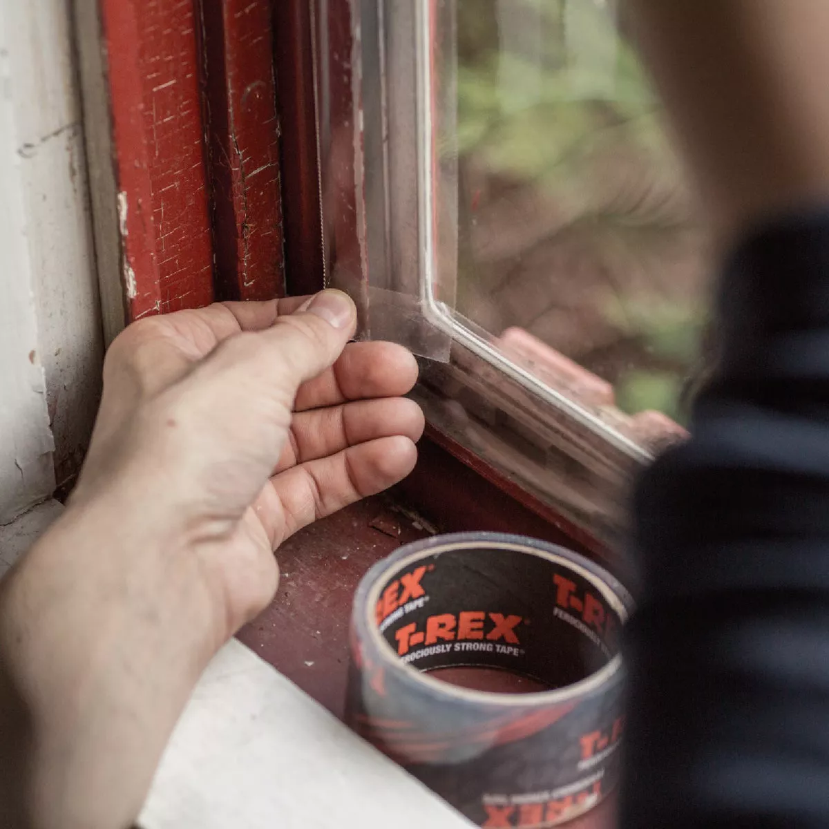 T-REX 1.88 In. x 9 Yd. Repair Tape, Clear - photo 3