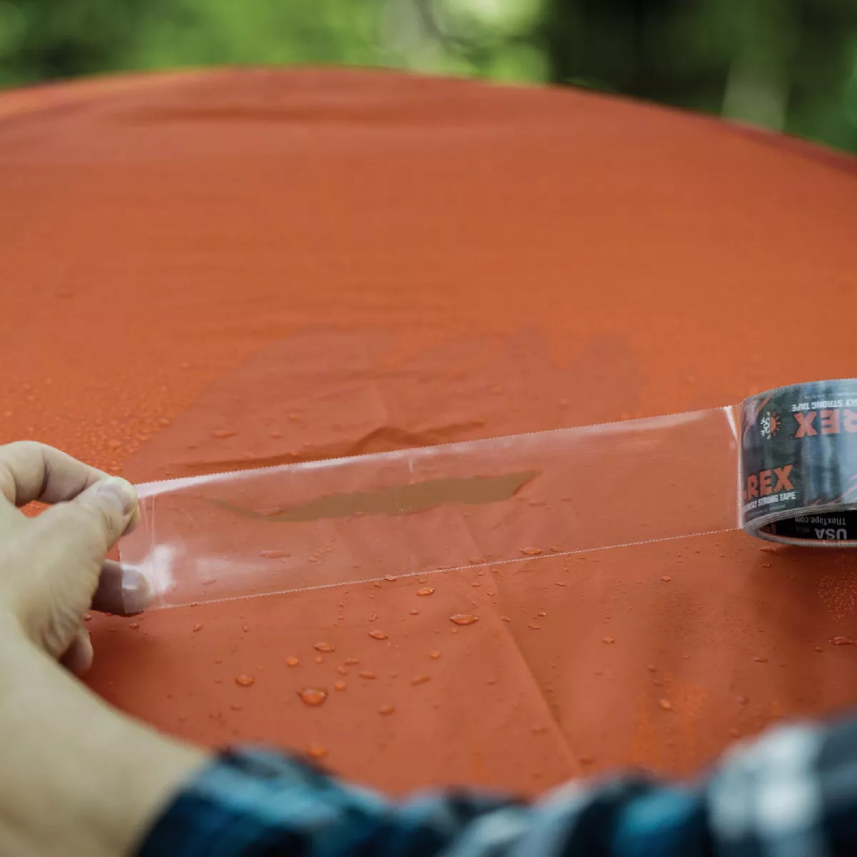 T-REX 1.88 In. x 9 Yd. Repair Tape, Clear - photo 2