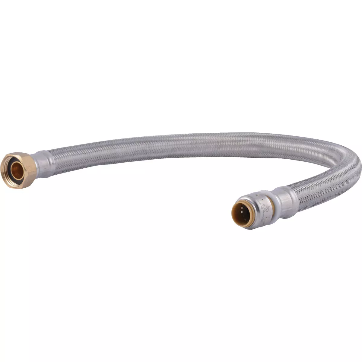 SharkBite 1/2 In. X 3/4 In. FIP X 24 In. L Braided Flexible Water Heater Connector - photo 3