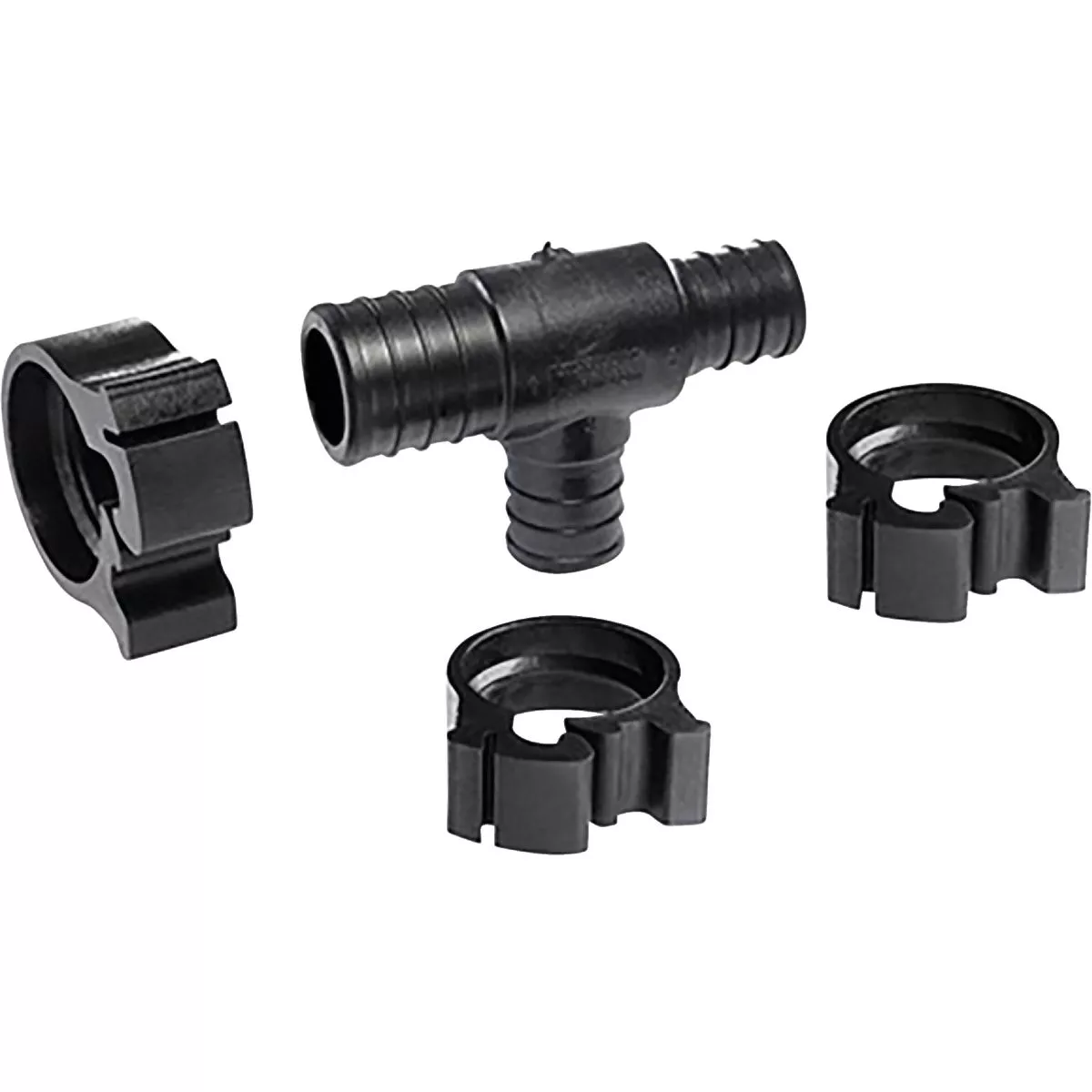 Flair-It 1 PEXLock In. x 3/4 In. x 3/4 In. Plastic Reducing PEX Tee