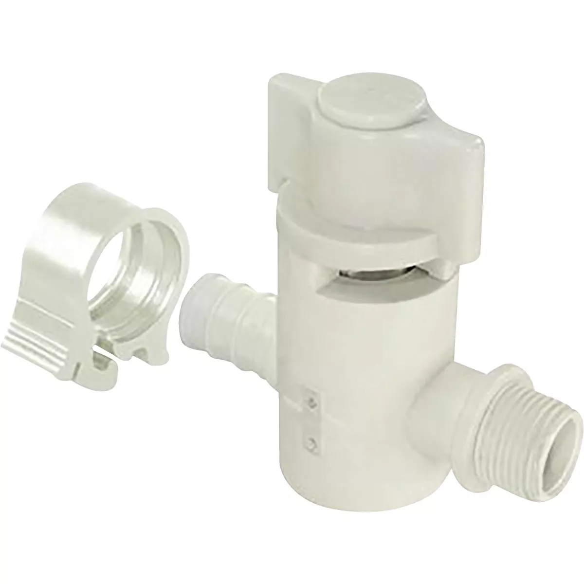 Flair-It PEXLock 1/2 In. x 3/8 In. Straight Compression Valve