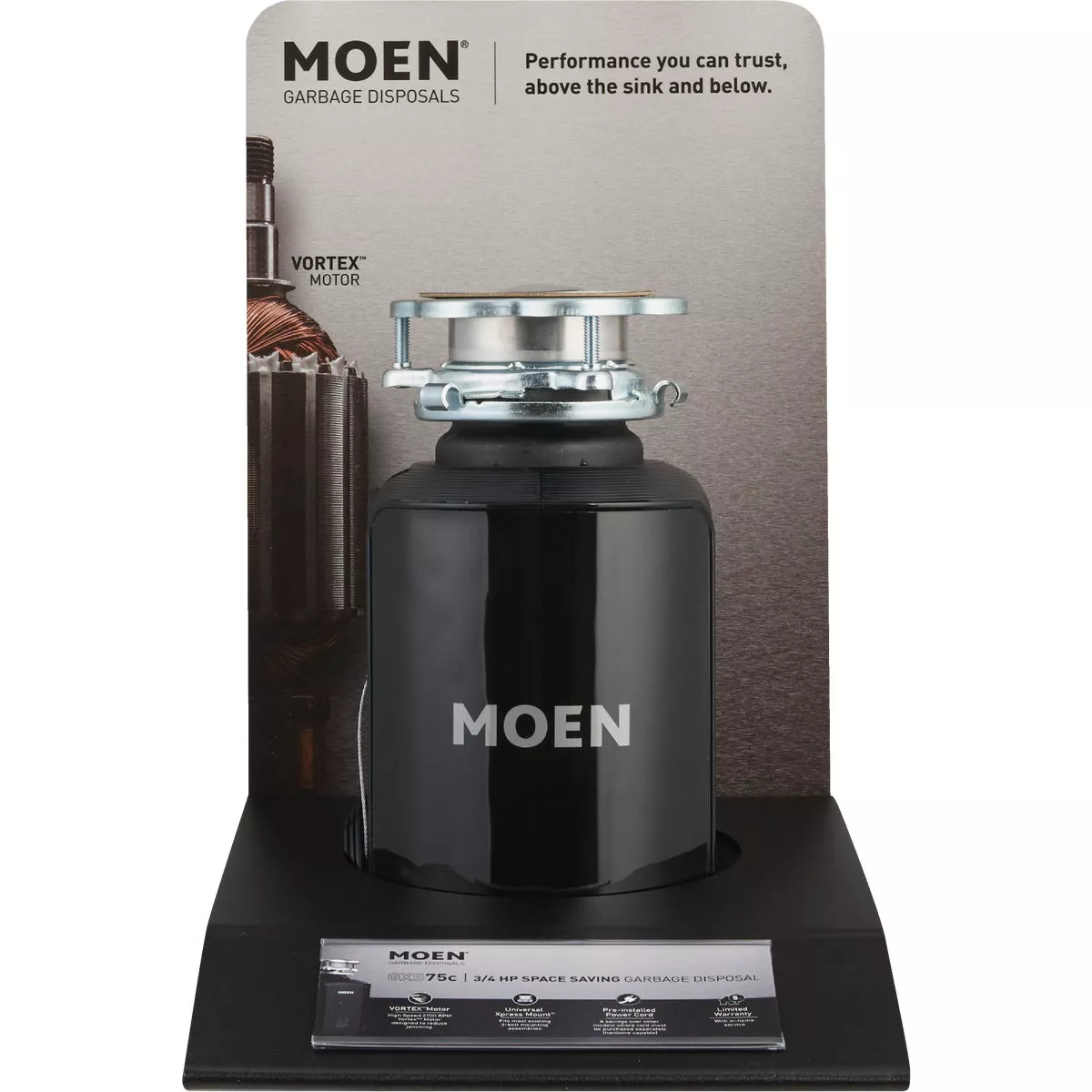 Moen Host Series 3/4 HP Garbage Disposal - photo 2