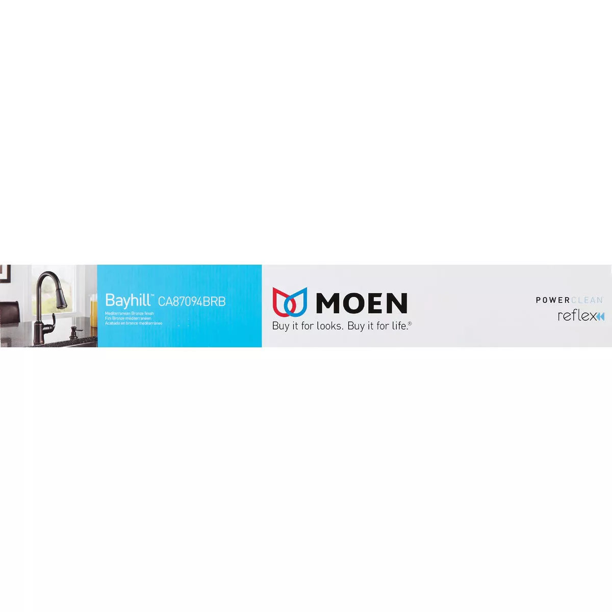 Moen Bayhill 1-Handle Lever Pull-Down Kitchen Faucet with Soap Dispenser, Mediterranean Bronze - photo 4