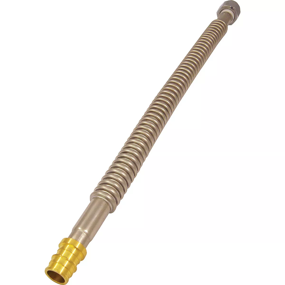 Apollo Retail 3/4 In. Brass Expansion Barb x 3/4 In. FNPT x 18 In. L WHC Stainless Steel Type A PEX Water Heater Connector - photo 2