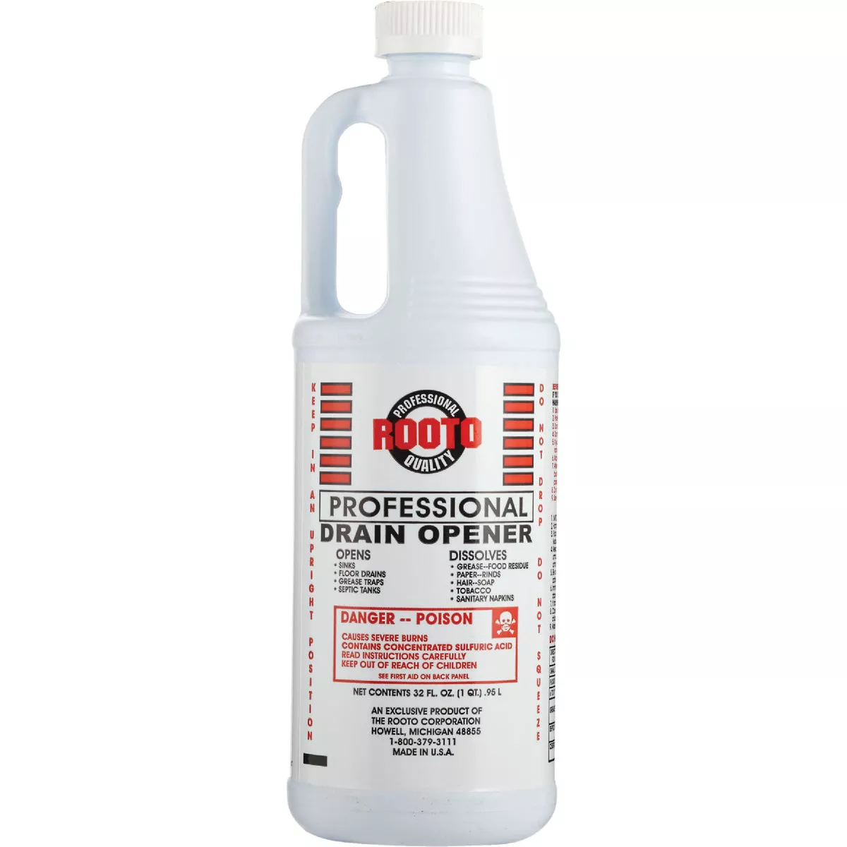 Rooto 32 Oz. Professional Drain Opener