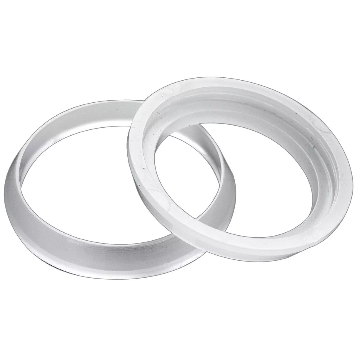 Do it Best 1-1/4 In. x 1-1/4 In. Clear Poly Slip Joint Washer (2-Pack)