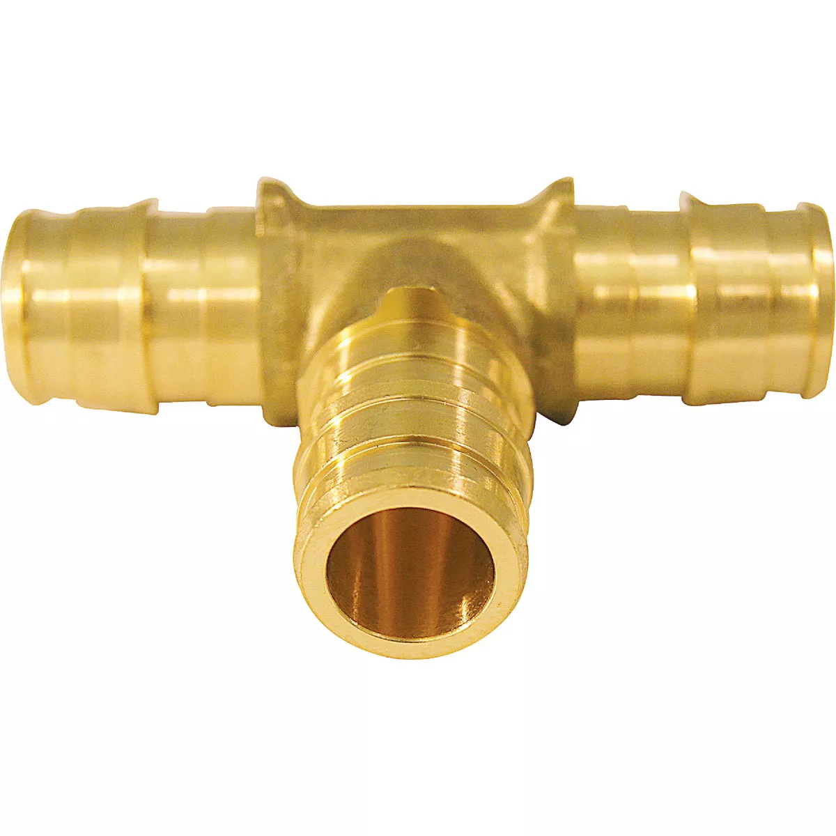 Apollo Retail 1/2 In. x 1/2 In. x 1/2 In. Barb Brass PEX Tee - photo 3