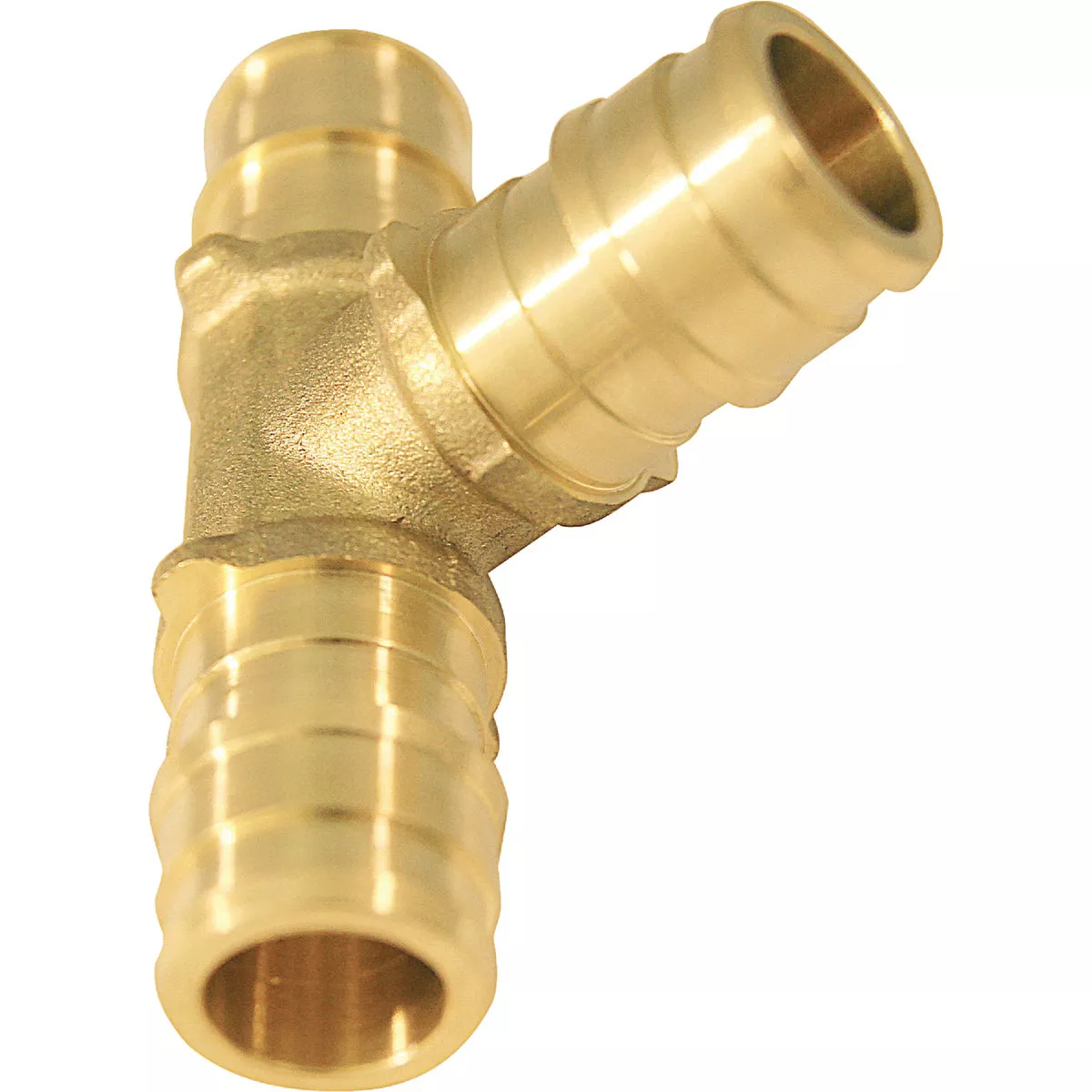 Apollo Retail 1/2 In. x 1/2 In. x 1/2 In. Barb Brass PEX Tee - photo 4