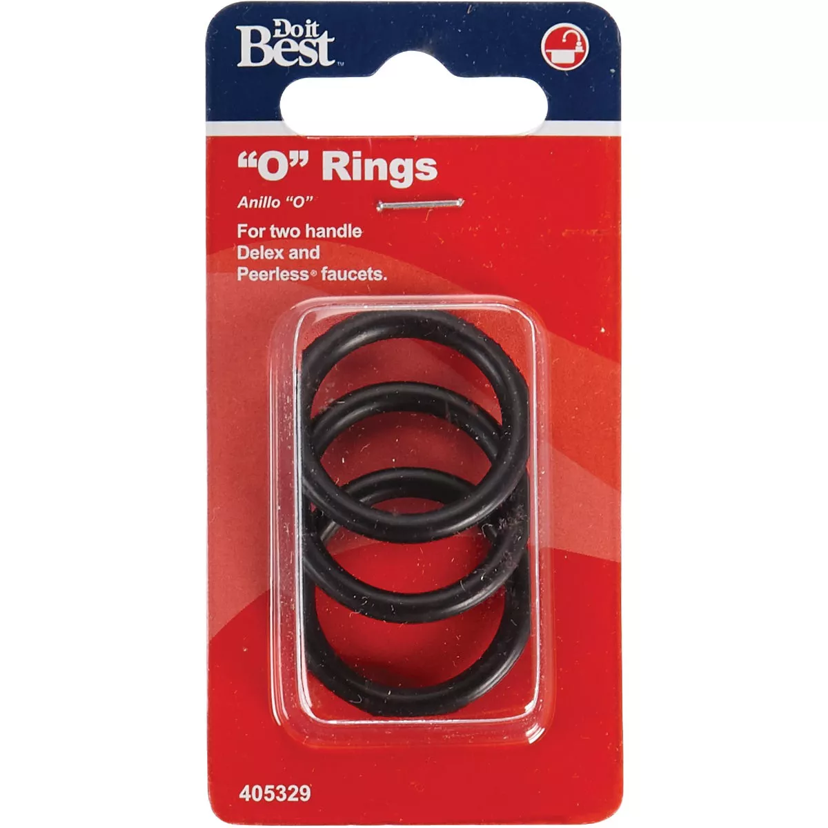 Do it Best Black O-Ring Rubber Faucet Washer (3 Ct.) - photo 2