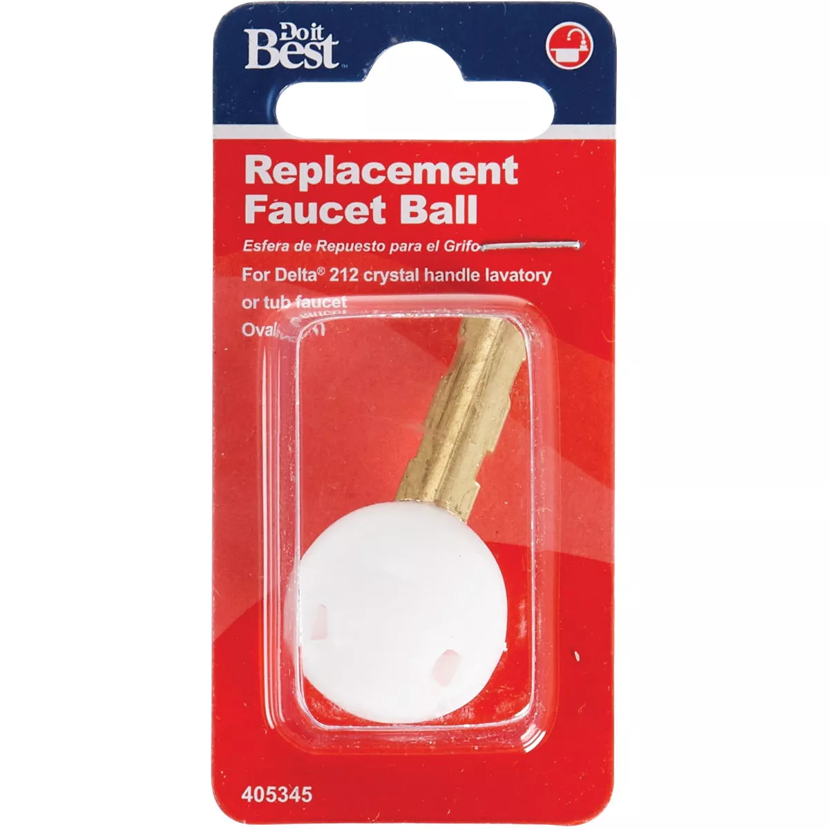 Do it Best Metal Ball Replacement for Delta 212 Crystal Handle/Peerless - photo 2