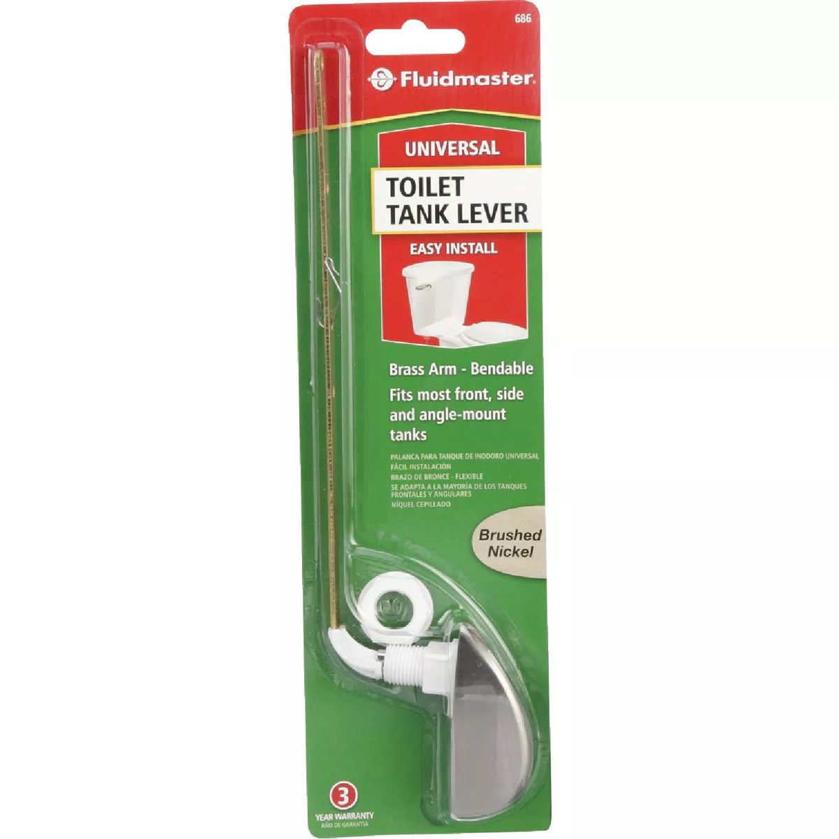 Fluidmaster Sure-Fit Platinum Tank Lever with Metal Arm - photo 4