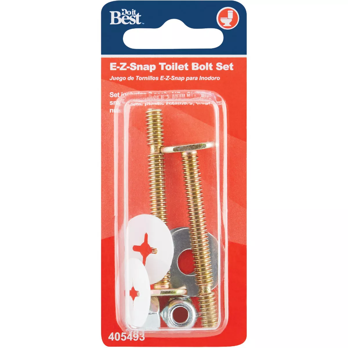 Do it 1/4 In. x 2-1/4 In. Steel Toilet Bolts - photo 2