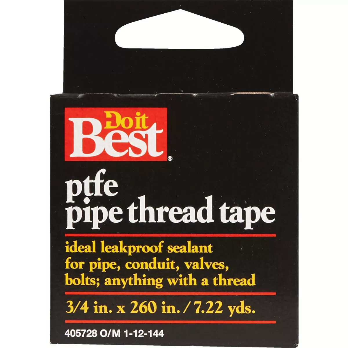 Do it Best 3/4 In. x 260 In. White Thread Seal Tape - photo 2