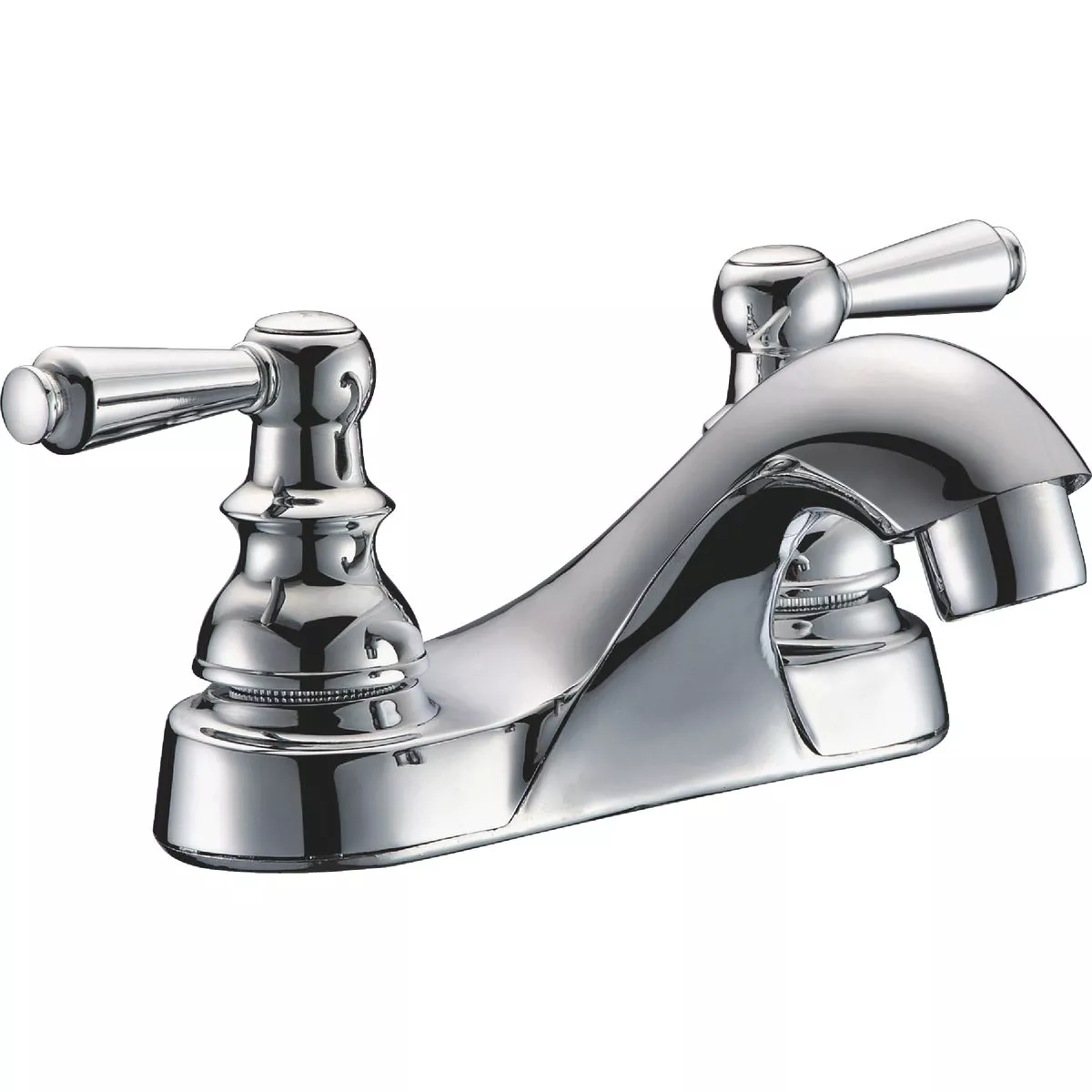 Compass Manufacturing 3252C Brookfield Chrome 2-Handle Deluxe Bathroom Faucet With Popup