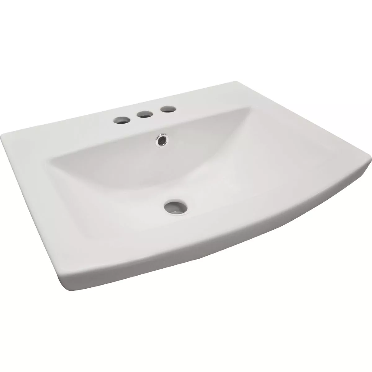 Compass Manufacturing LEHI White Vitreous China Pedestal Sink Bowl - photo 2