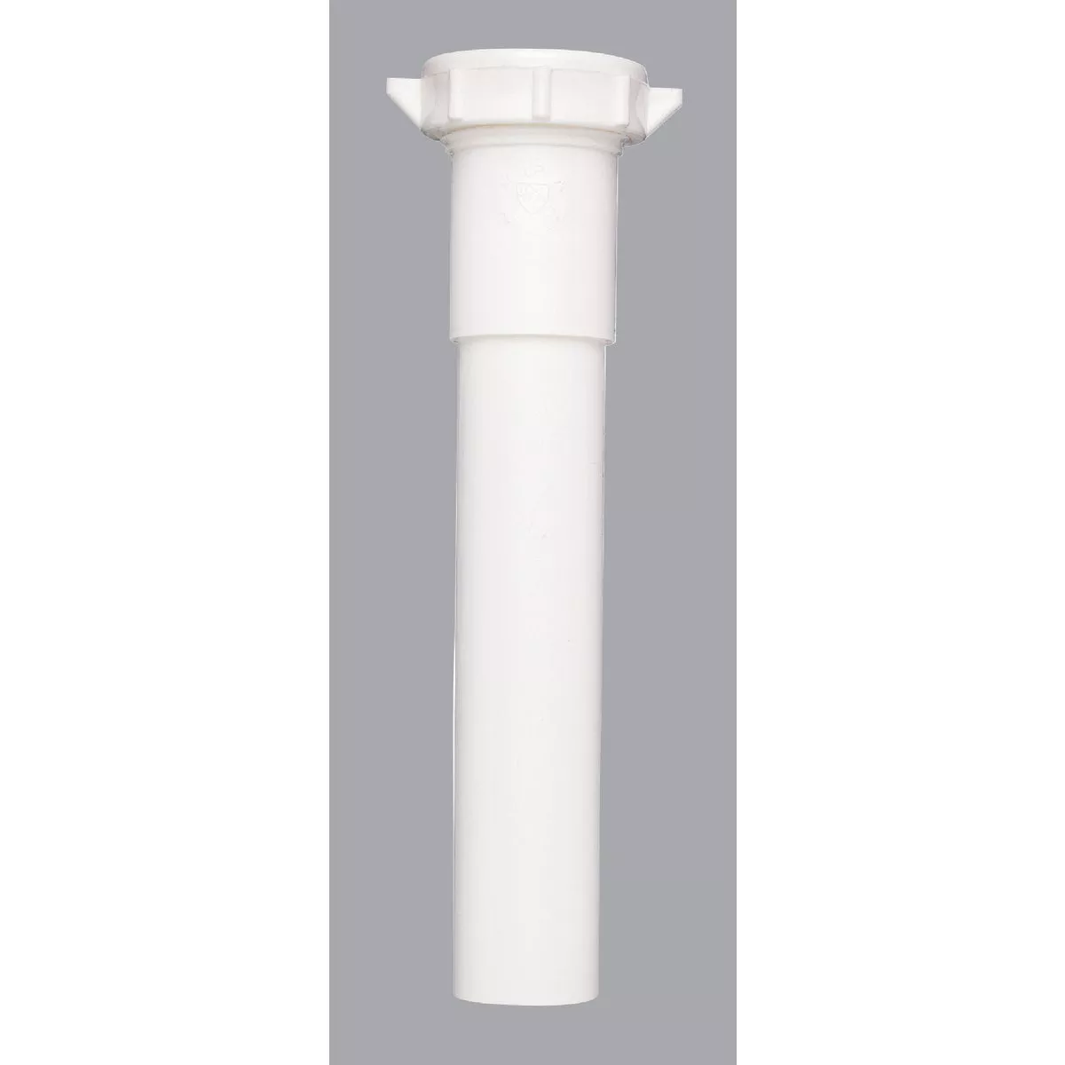 Keeney 1-1/2 In. x 6 In. White Plastic Extension Tube