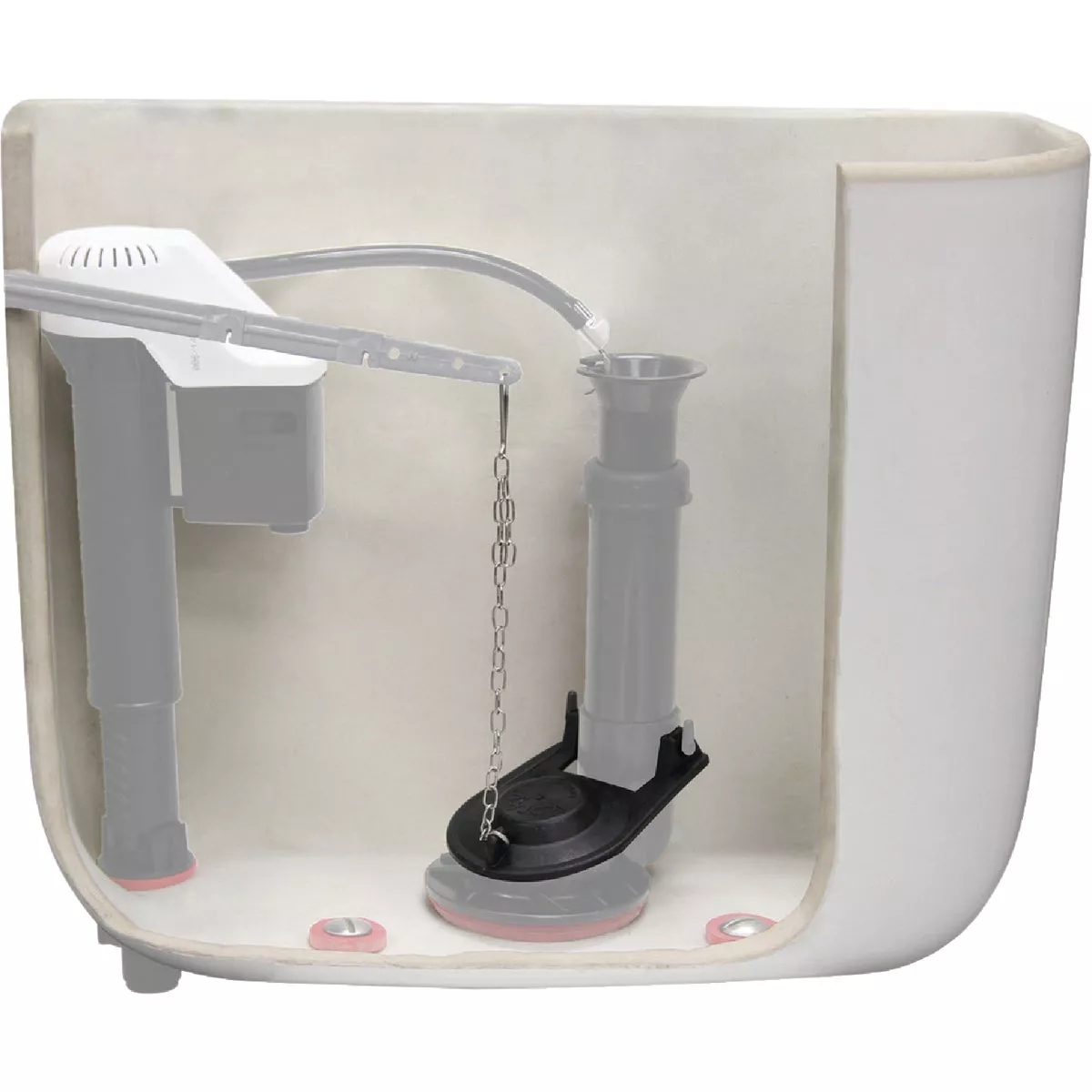 Korky 2 In. Universal Toilet Flapper with Chain - photo 3