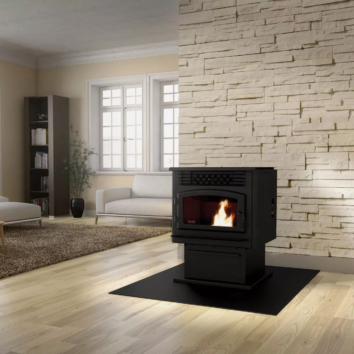 Drolet ECO-55 ST 2000 Sq. Ft. Pellet Stove - photo 2