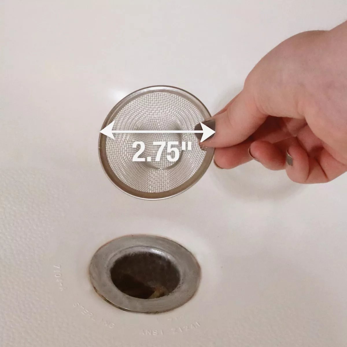 Danco 2-3/4 In. Stainless Steel Mesh Tub Drain Strainer - photo 3