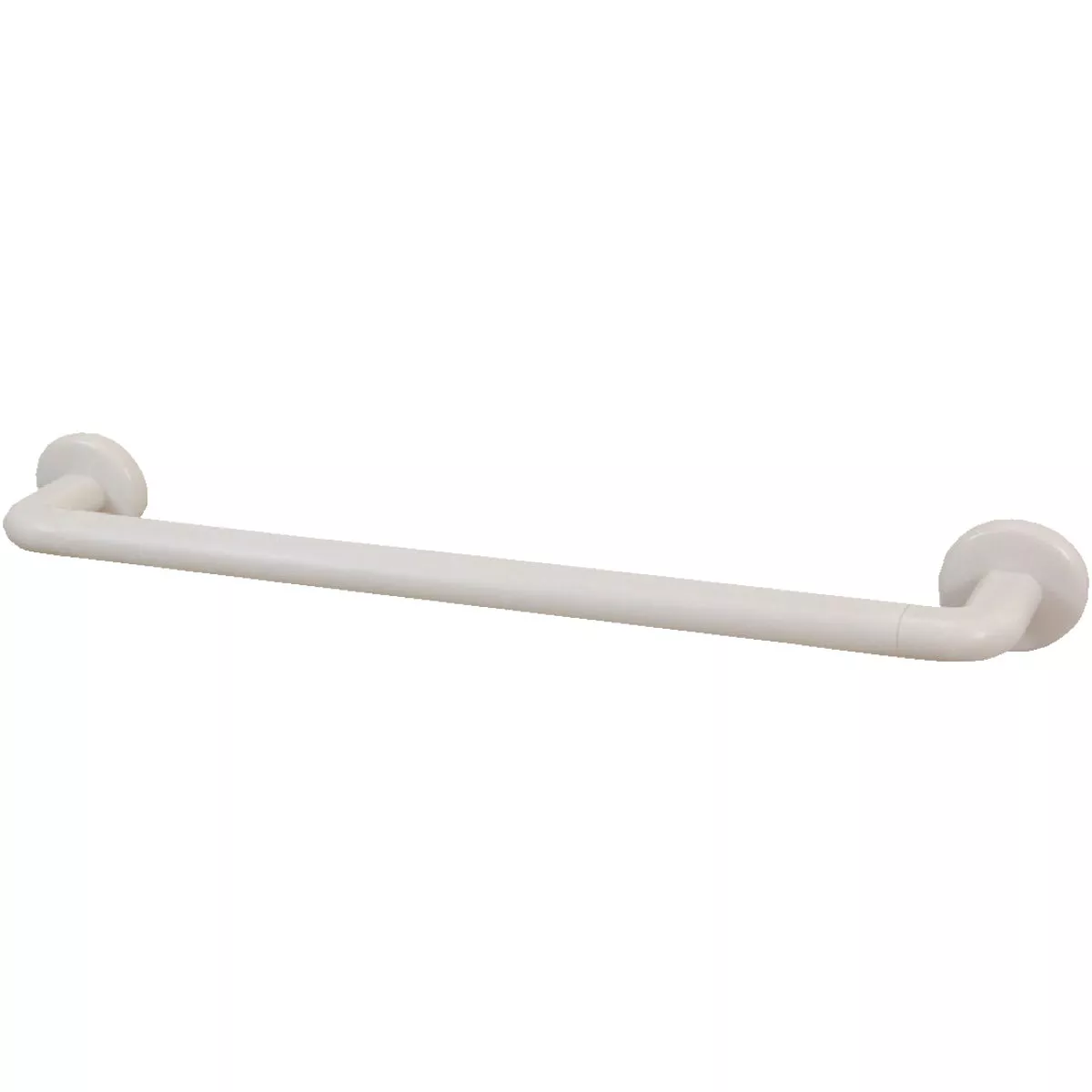 Homz 24 In. White Plastic Towel Bar