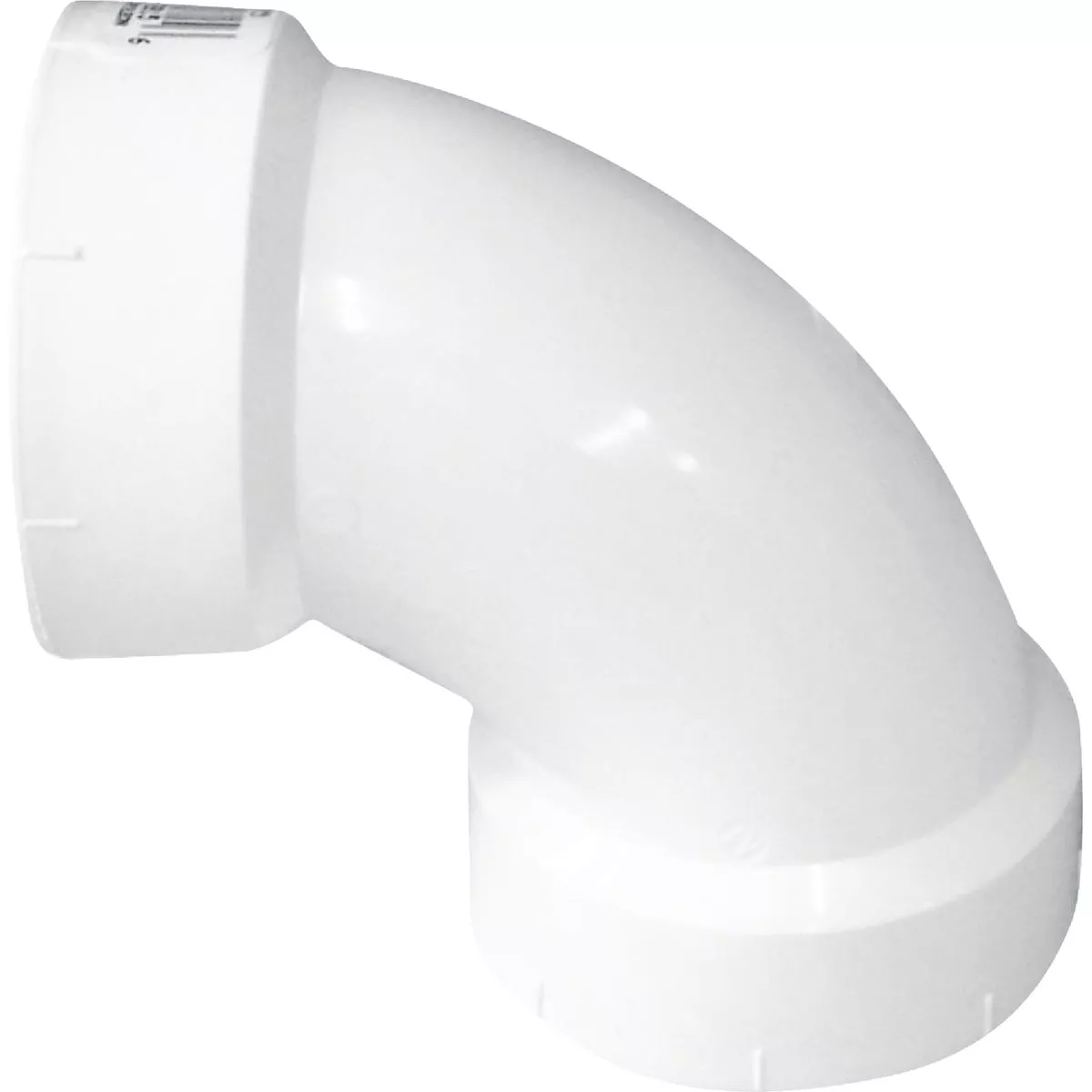 Charlotte Pipe 3 In. Schedule 40 90 Deg. Sanitary DWV PVC Elbow (1/4 Bend) - photo 2