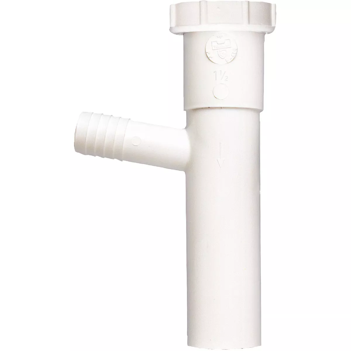 Keeney 1-1/2 In. x 8 In. 7/8 In. White Dishwasher Tailpiece - photo 2