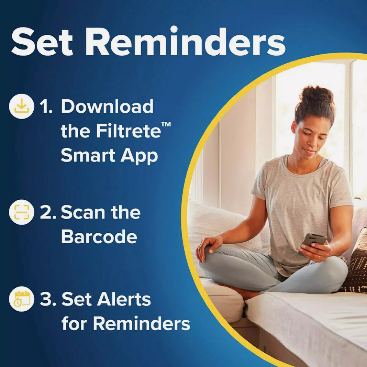 Filtrete High Performance Air Filter, 1500 MPR, 12 In. x 20 In. x 1 In. - photo 3