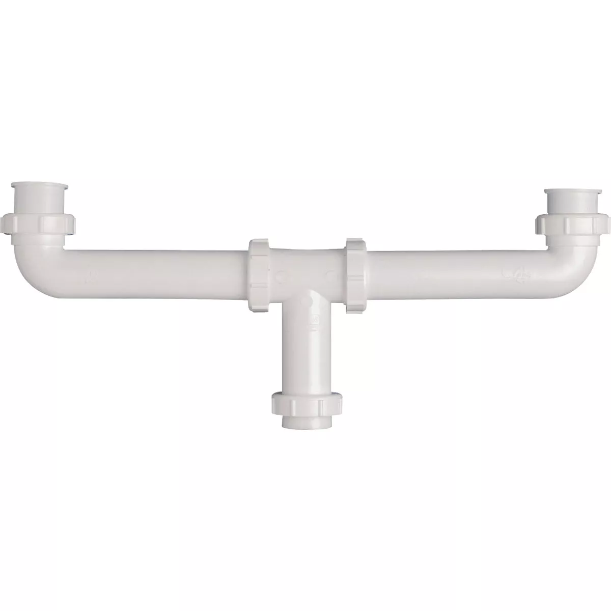 Keeney 1-1/2 In. x 16 In. White Polypropylene Center Outlet Waste