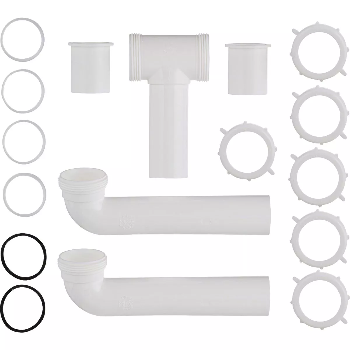Keeney 1-1/2 In. x 16 In. White Polypropylene Center Outlet Waste - photo 3