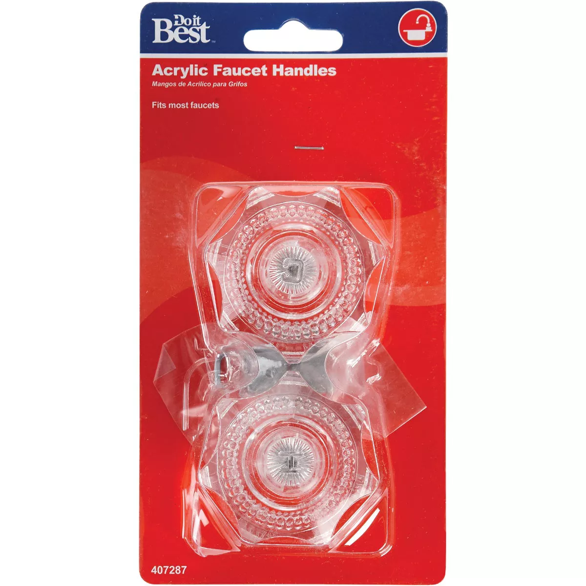 Do it Acrylic Universal Clear Faucet Handle - photo 2