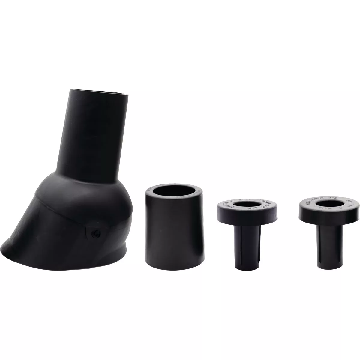Perma-Boot TPO Plastic 3-in-1 Roof Pipe Flashing, fits 1-1/2 In., 2 In. & 3 In. Pipes