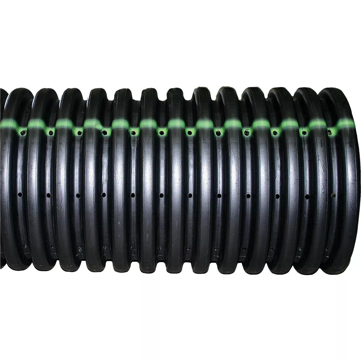 Advanced Drainage Systems 4 In. X 10 Ft. Polyethylene Corrugated Perforated Pipe
