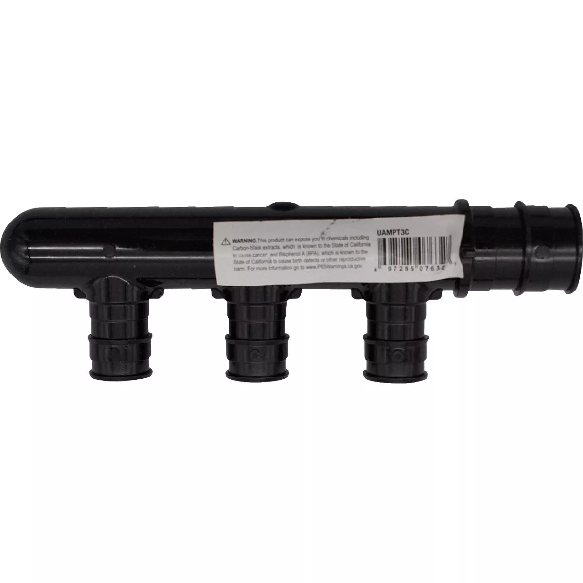 SharkBite 3/4 In. Closed Trunk x 1/2 In. Branches Poly PEX-A 3-Branch Multi Port Tee Fitting - photo 2