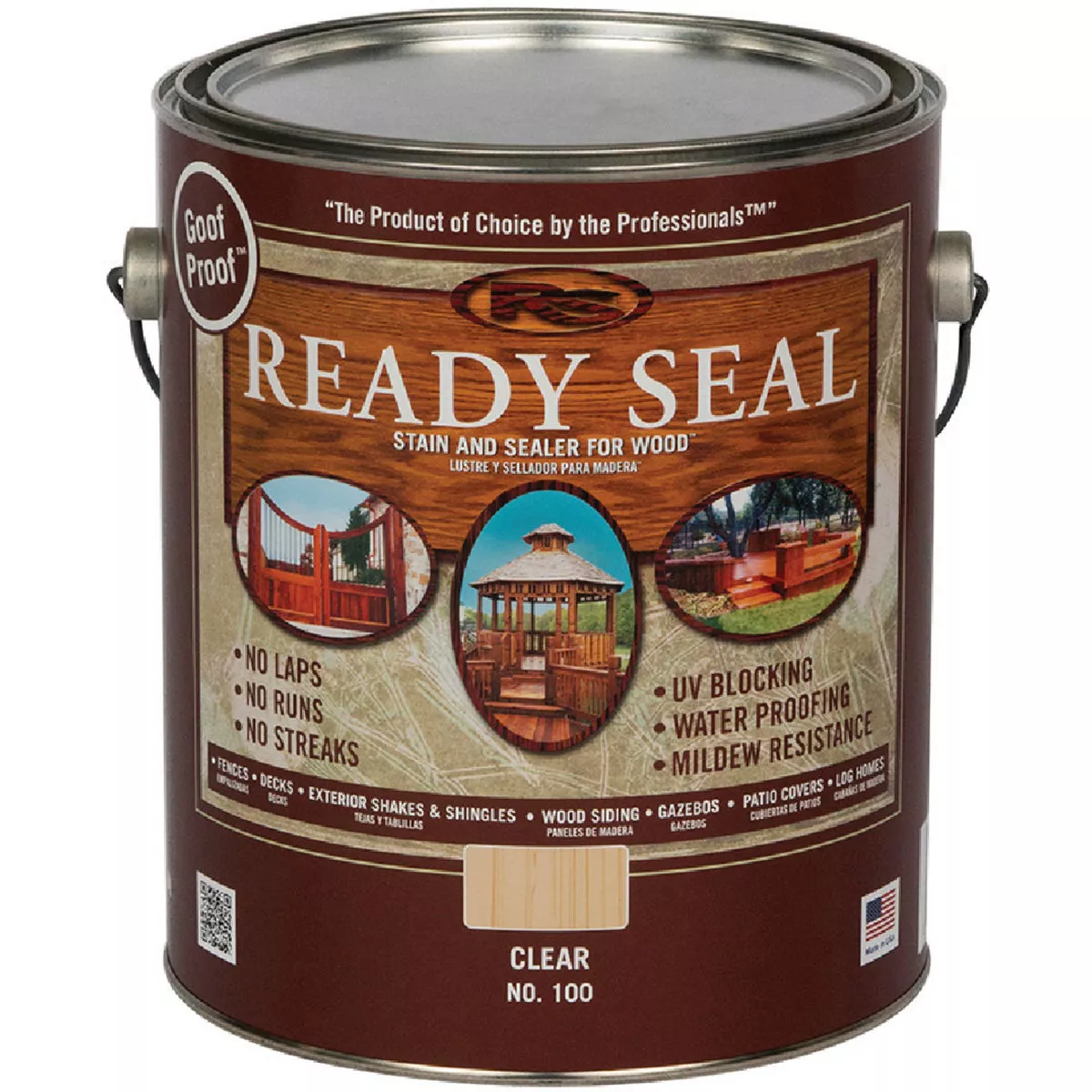 Ready Seal 1 Gal. Wood Stain & Sealer 250VOC, Clear