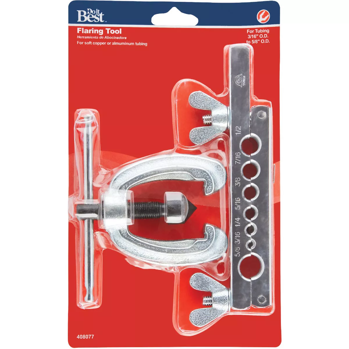 Do it SAE 45 Flare T-handle Flaring Tool, 3/16 In. to 5/8 In - photo 2