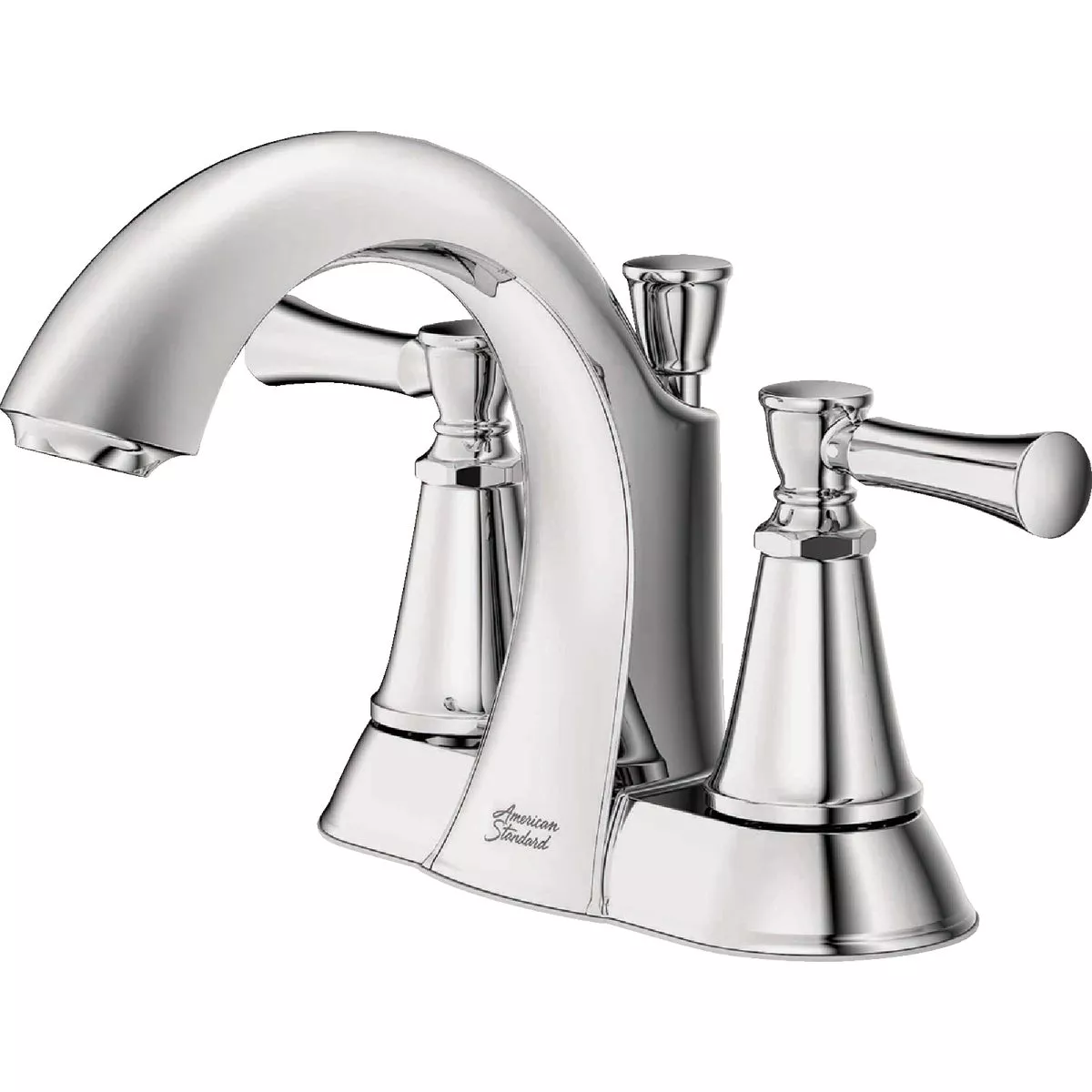 American Standard Chancellor 2-Handle Lever 4 In. Centerset Bathroom Faucet with Pop-Up, Chrome - photo 2
