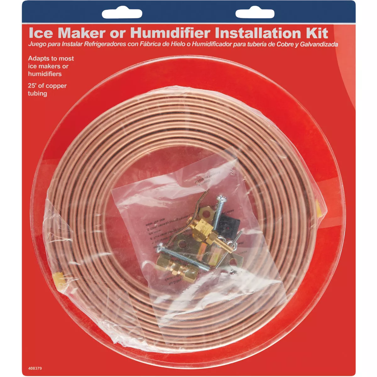 Do it 25 Ft. x 1/4 In. OD Copper Tube Ice Maker Installation Kit - photo 2