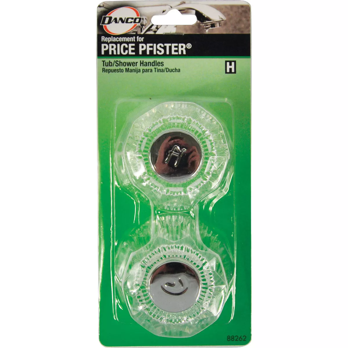 Danco Temperature Control Single 2-3/4 In. H. x 2-3/8 In. Base Tub & Shower Handle Kit (2-Pack) - photo 2