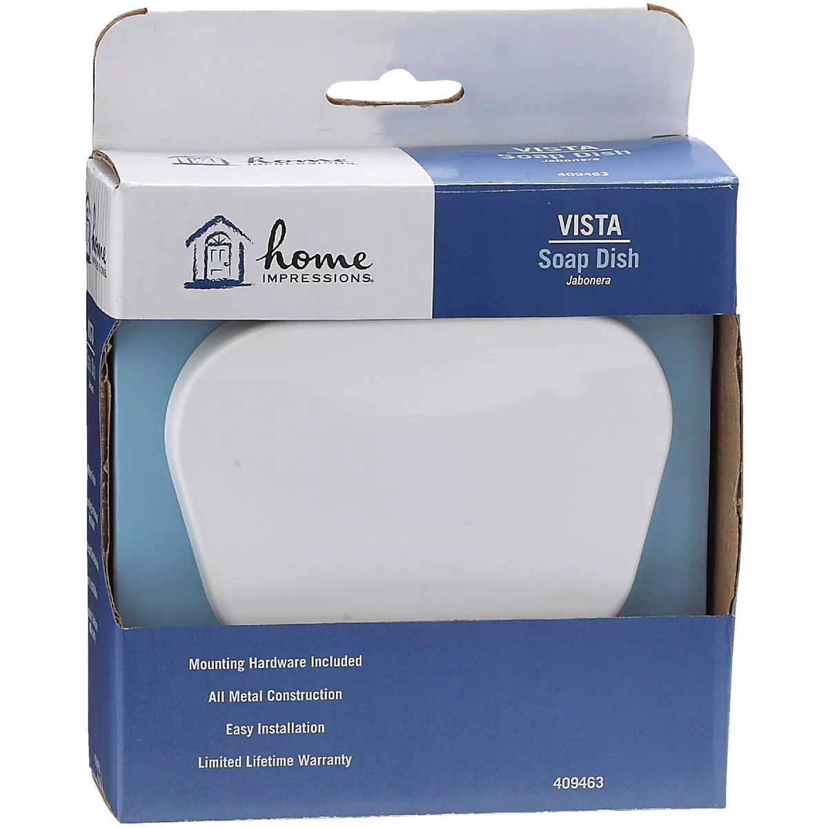 Home Impressions Vista White Soap Dish - photo 2