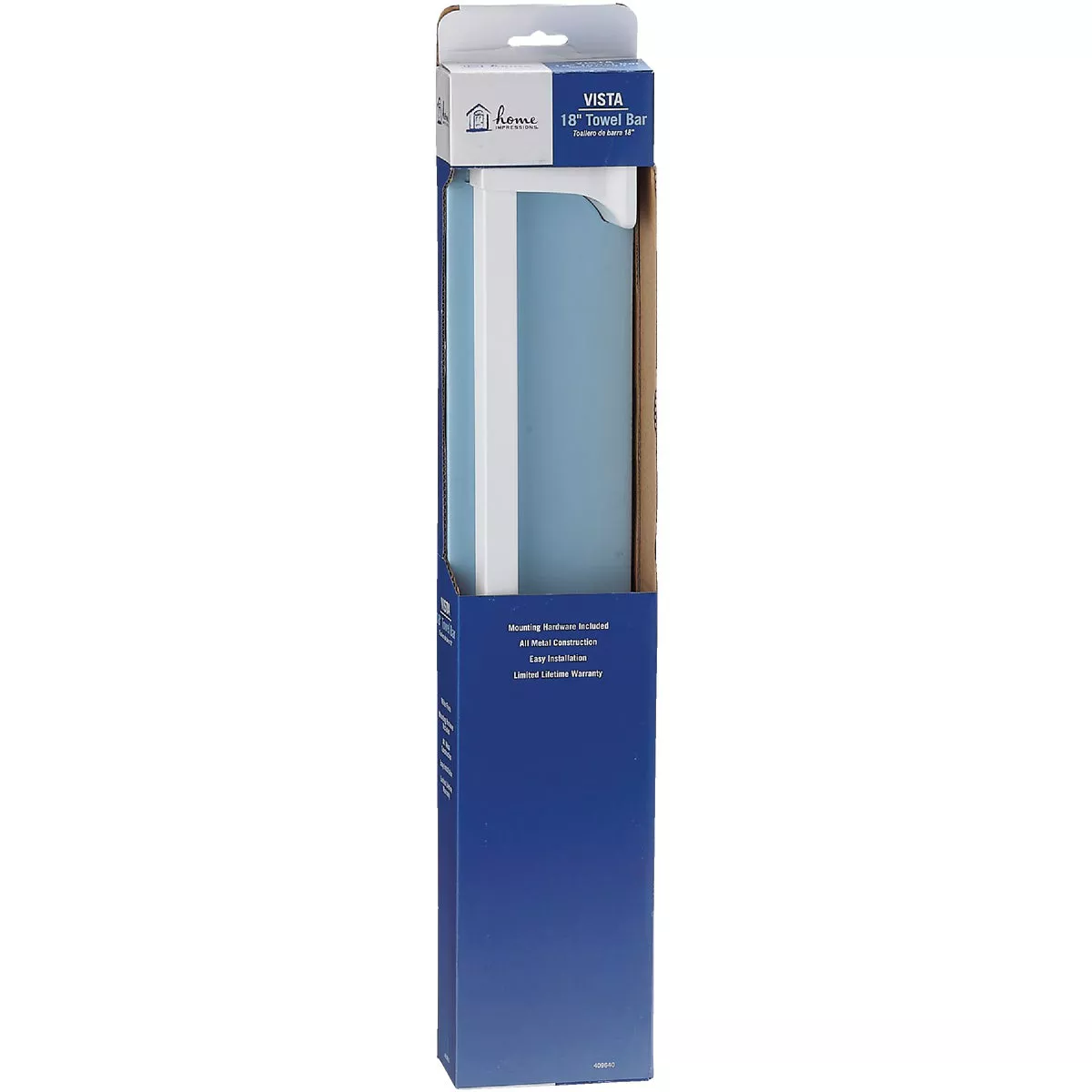 Home Impressions Vista 18 In. White Towel Bar - photo 2